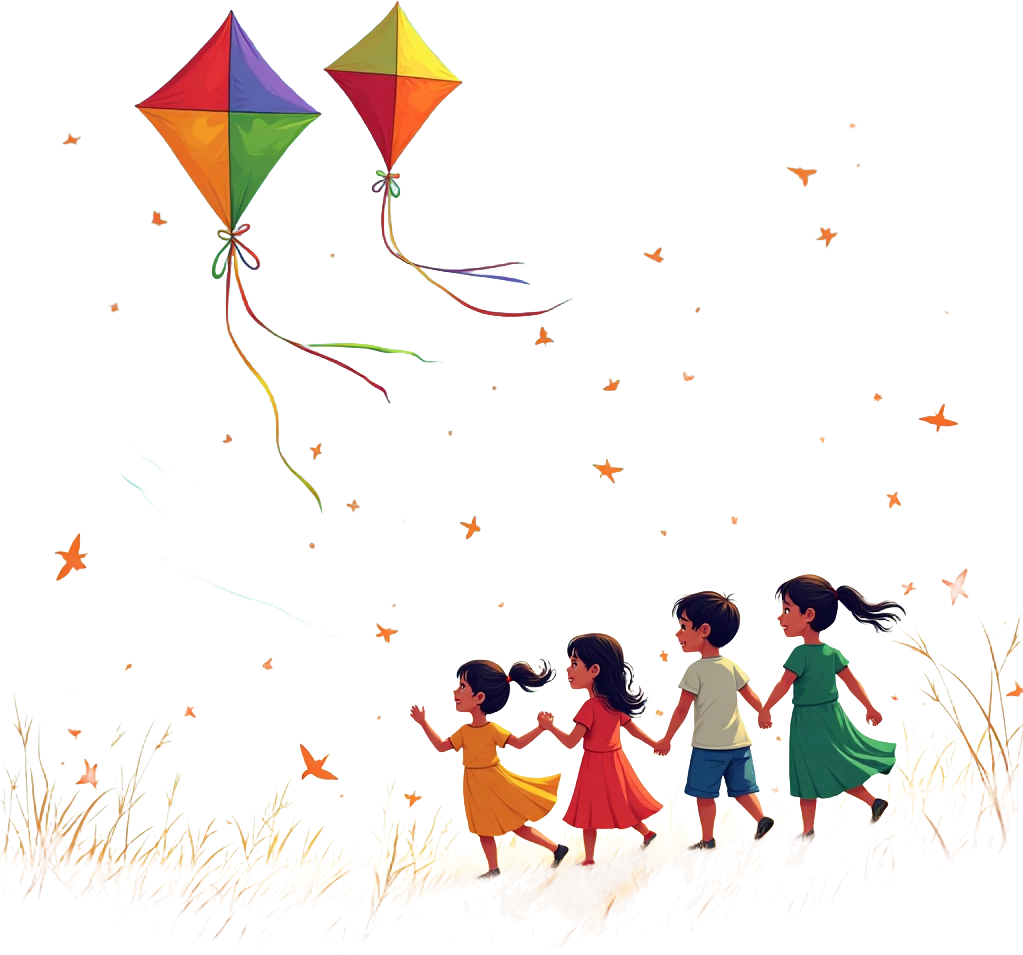 Joyful Kite Flying Adventure